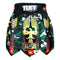 TUFF Muay Thai Boxing Shorts Gladiator Green Military Warrior