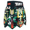 [Pre-Order] TUFF Muay Thai Boxing Shorts Gladiator Green Military Warrior