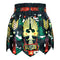 TUFF Muay Thai Boxing Shorts Gladiator Green Military Warrior