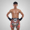 TUFF Muay Thai Boxing Shorts "Dragon King in Red"