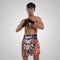 TUFF Muay Thai Boxing Shorts "Dragon King in Red"