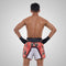 TUFF Muay Thai Boxing Shorts "Dragon King in Red"