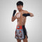 TUFF Muay Thai Boxing Shorts New Retro Style "Hanuman Yantra"