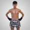 TUFF Muay Thai Boxing Shorts New Retro Style "The Great Hongsa White"