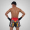 TUFF Muay Thai Boxing Shorts New Retro Style "Red Chinese Dragon and Tiger"