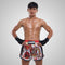 TUFF Muay Thai Boxing Shorts New Retro Style "White Chinese Dragon"