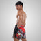 TUFF Muay Thai Boxing Shorts New Retro Style "Red Chinese Dragon"