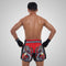 TUFF Muay Thai Boxing Shorts New Retro Style "Red Chinese Dragon"