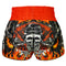 TUFF Muay Thai Boxing Shorts High-Cut Retro Style "Graybeard & The Eagle"