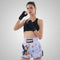 TUFF Muay Thai Boxing Shorts High-Cut Retro Style "Yume no Hachidori" The Bird of Dream